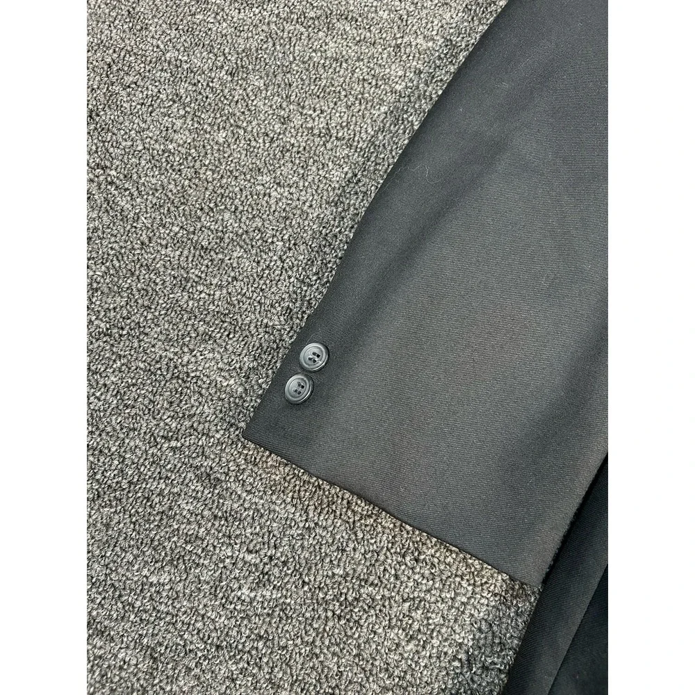 Canali Blazer Men's 40R Black Wool Italy Designer Proposta 3 Button Preppy Dress